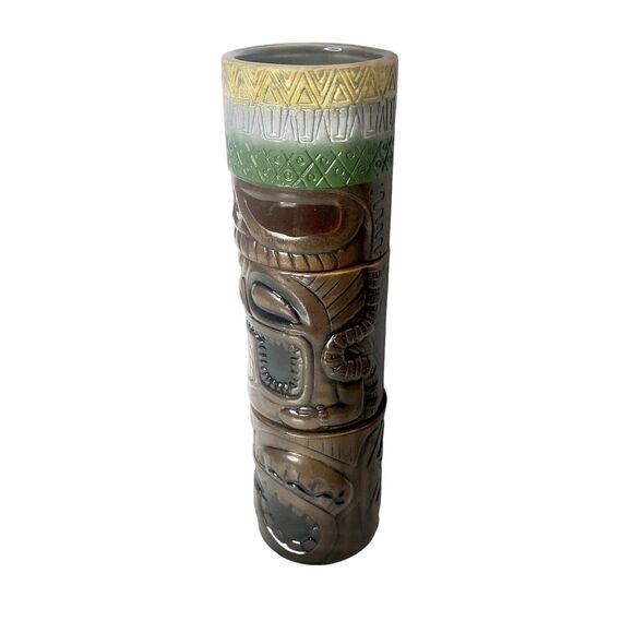 Munktiki Maori Stacker Mugs Cups Set 3 Ceramic Man Cave Tiki Bar - Picture 13 of 16
